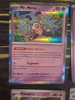 Lot Of 8 English 151 Pokemon Holo Cards ( Mew En ) - Image 2