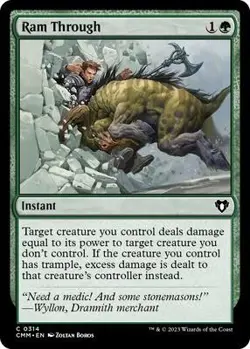 Ram Through NM Foil Common - Image 1