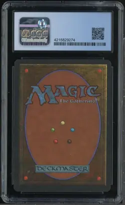 1994 MTG Magic The Gathering Revised Edition Stasis CGC 8 NM-MT - Image 2