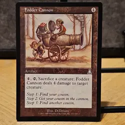 MTG Fodder Cannon Urza's Destiny Set #131 Regular Uncommon NM Fresh Pull No Play - Image 1