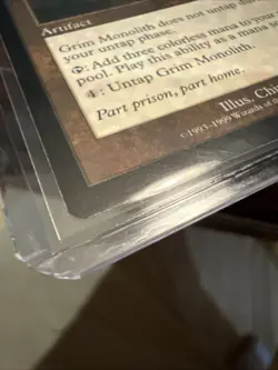 Grim Monolith Urza's Legacy Regular - Image 4