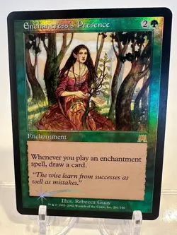 Enchantress's Presence: 2002 Magic the Gathering - Onslaught Foil-LP - Image 1