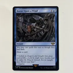 Borne Upon a Wind - Universes Beyond: the Lord of the Rings - MTG - NM - Image 1