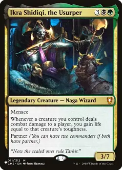 MTG Ikra Shidiqi, the Usurper ** The List ** English - Image 1