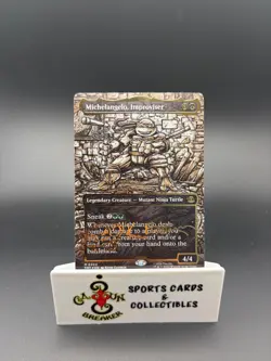 2026 MAGIC THE GATHERING - MICHELANGELO, IMPROVISER - GOLD STAMPED SIGNATURE - Image 1