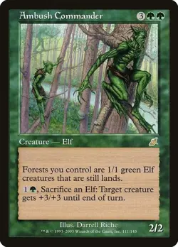 Ambush Commander, (Magic the Gathering, MTG) Scourge, - Image 1