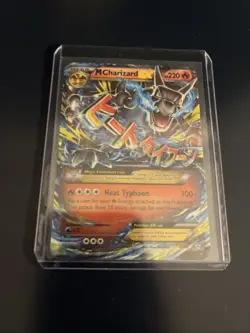 Pokemon M Charizard EX Mega Evolution Holo Card 220 HP Heat Typhoon 12/83 - Image 1