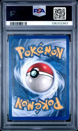 1999 POKEMON BASE SET UNLIMITED #6 GYARADOS-HOLO PSA 6 - Image 2