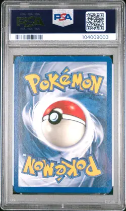 1999 POKEMON BASE SET UNLIMITED YELLOW CHEEKS #58 PIKACHU PSA 8 - Image 2