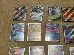 Lot of 21 Old and New Pokemon TCG Trading Cards Most All Cards Are Nm Condition - Image 1