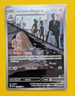 Pokemon Team Rocket's Dugtrio #239/217 ME: Ascended Heroes Near Mint or Better - Image 1