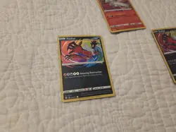 Lot of (3) Pokemon Shining Fates Amazing Rare Reshiram 017/072 Yveltal 046/072 - Image 4