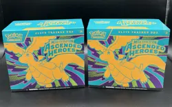 Pokemon Ascended Heroes ETB Lot Of 2 ✅ Elite Trainer Box New & Sealed! - Image 1
