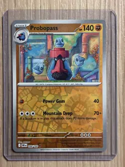 Probopass SV10: Destined Rivals Pokemon 098/182 Reverse Holo NM+ - Image 1