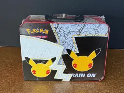 POKEMON CELEBRATIONS FACTORY SEALED COLLECTOR'S TREASURE CHEST LUNCH BOX - Image 2