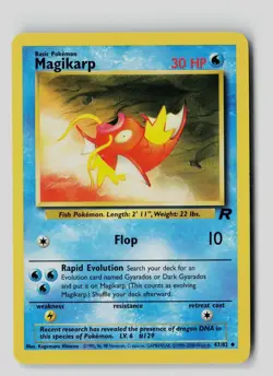 Pokemon TCG Team Rocket Magikarp 47/82 LP - Image 1