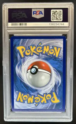 2017 Pokemon SM Burning Shadows Kiawe #144/147 PSA 7 - Image 2