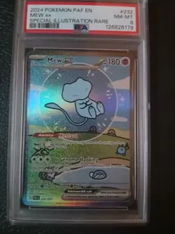Mew ex 232/091 PSA 8 Pokemon TCG - Image 1