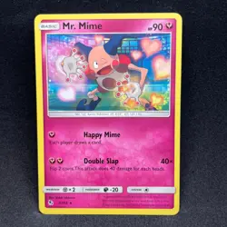Mr. Mime 43/68 Rare Hidden Fates Pokemon NM - Image 1