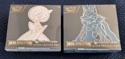 Pokemon Mega Evolution Pokemon Center Elite Trainer Box Pair 🔥 BNIB | Sealed - Image 1