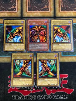 Yugioh Exodia The Forbidden One Complete 5 Card Set RP01-EN021 Retro Pack LP - Image 1