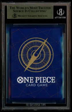 2025 One Piece Best Premium Bstr V.2 #OP09020 Come On!! We'll Fight You!! BGS 10 - Image 2