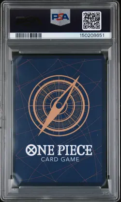 2026 ONE PIECE MANGA ALTERNATE ART OP14-EB04-119 DRACULE MIHAWK PSA 10 - Image 2