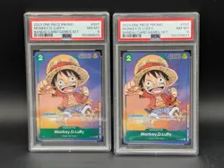 2023 Gencon Monkey D. Luffy P-037 Foil One Piece PSA 8 2x English - Image 1