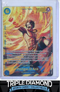 One Piece Carrying On His Will OP13-119 Portgas.D.Ace SEC Secret V492 - Image 1