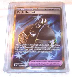 Punk Helmet 121/94 Pokemon Trainer Card Phantasmal Flames - Image 1