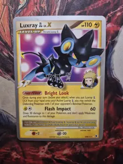 Pokemon TCG Luxray GL LV. X 109/111 World Championships 2009 MP Card - Image 1