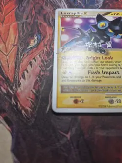 Pokemon TCG Luxray GL LV. X 109/111 World Championships 2009 MP Card - Image 5