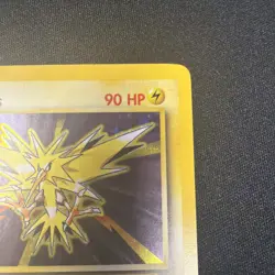 Pokemon TCG Zapdos Base Set Holo Unlimited Rare Card 16/102 - Image 3