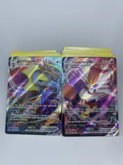 Pokemon Card decks featuring Cinderace VMAX and Inteleon VMAX - Image 1