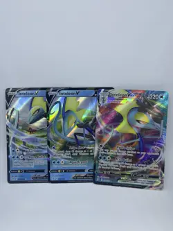 Pokemon Card decks featuring Cinderace VMAX and Inteleon VMAX - Image 2
