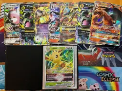 Pokemon Card Lot Full Art Alt Art Jumbo Charizard Snorlax Tyranitar 52 Cards - Image 2