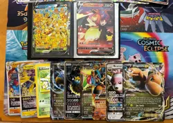 Pokemon Card Lot Full Art Alt Art Jumbo Charizard Snorlax Tyranitar 52 Cards - Image 3