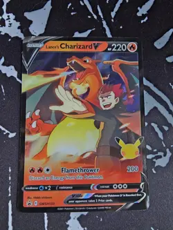 Lance's Charizard V SWSH133 SWSH: Sword & Shield Promo Cards Holo - Image 1
