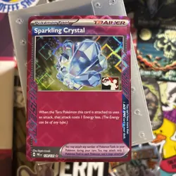 Sparkling Crystal Pokemon Prize Pack Series 6 Promo Pokemon Card NM Stamp - Image 1