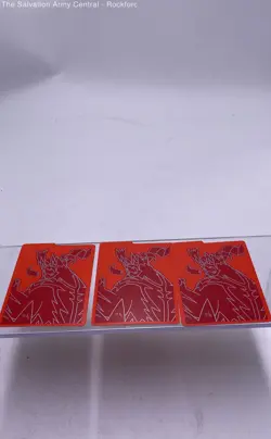 Nintendo Multicolor Sword & Shield Pokemon Trading Card Game In Tin Box Lot Of 3 - Image 3