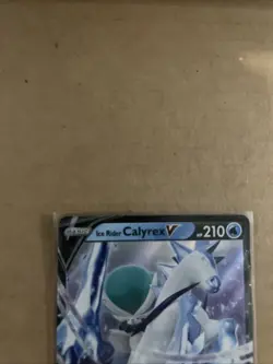 Ice Rider Calyrex V SWSH130 SWSH: Sword & Shield Promo Card Holo - Image 2