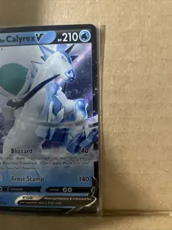 Ice Rider Calyrex V SWSH130 SWSH: Sword & Shield Promo Card Holo - Image 4