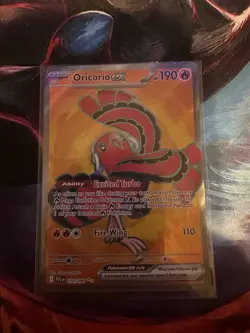 Pokemon Oricorio EX 110/094 Phantasmal Flames Ultra Rare Holo 190 HP Card - Image 1