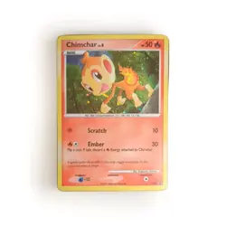 Chimchar DP02 Diamond and Pearl Promos LP English Pokemon Card - Image 1