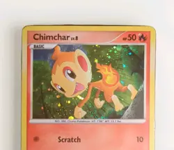 Chimchar DP02 Diamond and Pearl Promos LP English Pokemon Card - Image 2