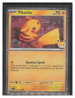 Pikachu (Pokemon Day 2026) Promo #051/162 Miscellaneous Cards & Products - Image 1