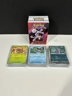 Pokemon Destined Rivals Bulk: 163 total cards 54 guaranteed holo/reverse holos - Image 1