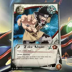 Shonen Jump Naruto CCG Curse of the Sand - Zaku Abumi 104 Card Game Tcg - Image 1