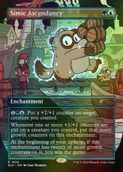 MTG Simic Ascendancy Borderless Full Art Foil ** Secret Lair Drop ** English - Image 1