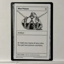 Mox Poison - Mystery Booster 2 MB2 Playtest Cards Regular MTG NM NP - Image 1